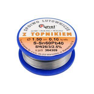 Припой Sn60-Pb40 проволочный на катушке &Oslash;= 1.5 мм m=100 г Vorel 76814 76814 фото