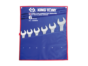 Набор ключей комби (34-50 мм) 6 предметов King Tony 1296MRN 1296MRN фото