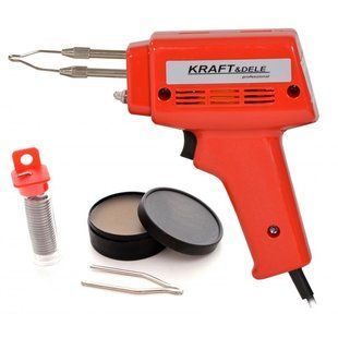 Электрический трансформаторный паяльник 100 Вт Kraft & Dele KD1503 KD1503 фото