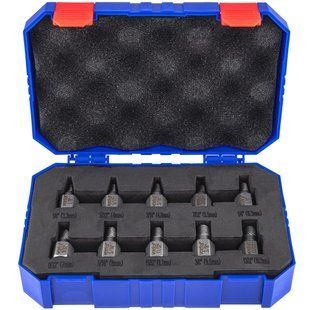 Набор экстракторов для сломанных болтов TWIST TORX IMBUS (3-11 мм) 10 эл. Vorfal V08083_2 V08083_2 фото