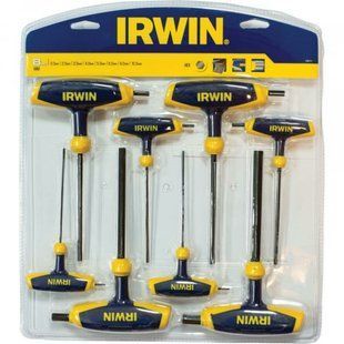 Набор Т-образных шестигранных ключей (2/ 2.5/3/4/5/6/8/10 мм) 8 шт IRWIN T10771 T10771 фото