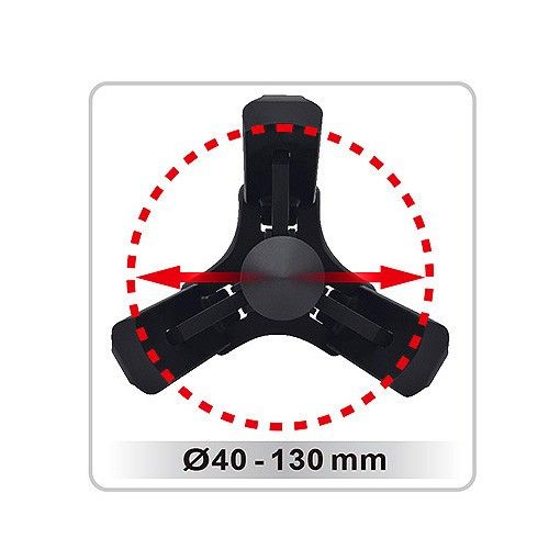 Знімач трьохзахватний 40-130мм з фіксацією TOPTUL JECD0112 JECD0112 фото
