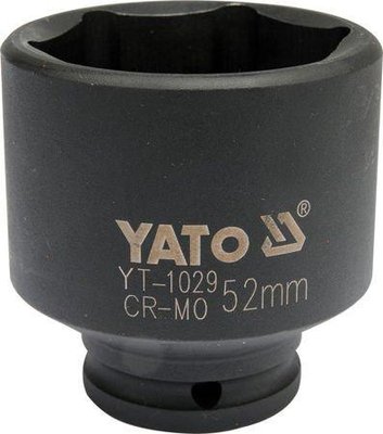 Головка торцева шестигранна ударна для ступиці 1/2" 52 мм YATO YT-1029 YT-1029 фото