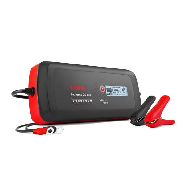 Зарядний пристрій (12V/24V) T-CHARGE 20 EVO Telwin 807596 807596 фото