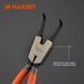Щипцы для стопорных колец загнутые на разжим 7" Harden Tools 560509 560509 фото 2
