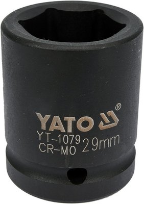 Головка торцевая шестигранная ударная 3/4" (М= 29 мм/L= 53 мм) YATO YT-1079 YT-1079 фото