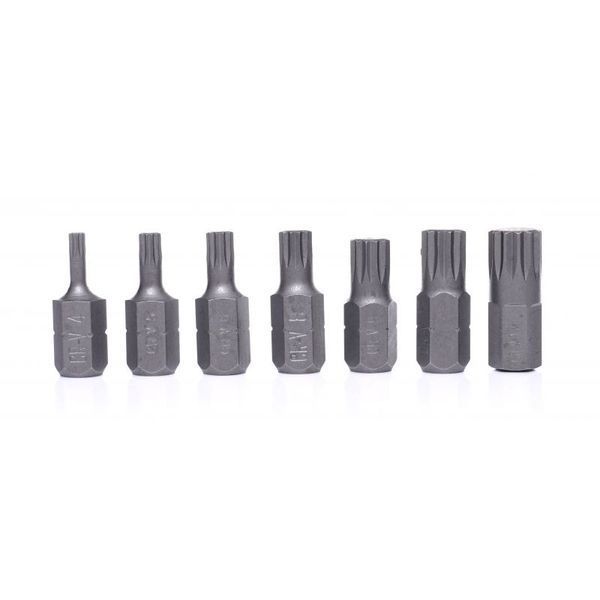 Набор бит SPLINE М4-М18 22 шт. Kraft & Dele KD10539 KD10539 фото