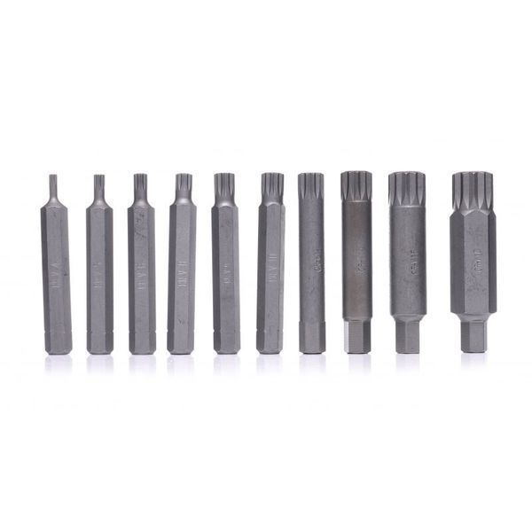 Набор бит SPLINE М4-М18 22 шт. Kraft & Dele KD10539 KD10539 фото