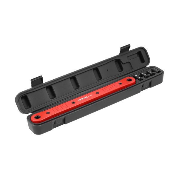 Вороток с 3-мя сменными положениями квадрата 1/4"/ 3/8"/ 1/2" L=340 мм (макс. 130 Нм) Yato YT-07370 YT-07370 фото