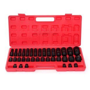 Набор ударных торцевых головок 1/2" (8-32 мм) Cr-Mo 35 шт. Kraft & Dele KD11757 KD11757 фото