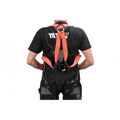 Шлейки безпеки з лямками корпусу тіла для висотних робіт поліестерові Yato YT-74221 YT-74221 фото