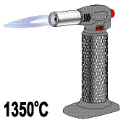 Горелка газовая (бутан) для кухни с пьезоподжигом 375 Вт(t= 1350 °С) время работы- 90-120 мин Yato YG-30100 YG-30100 фото