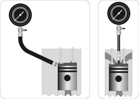 Компрессометр для дизельных двигателей YATO YT-73072 YT-73072 фото