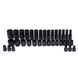 Набор ударных торцевых головок 1/2" (8-32 мм) Cr-Mo 35 шт. Kraft & Dele KD11757 KD11757 фото 6