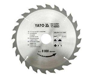 Диск пильний по дереву 200 Х 30 X 3.2 X 2.2 мм YATO YT-6065 YT-6065 фото
