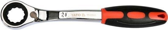 Ключ накидной изогнутый с трещоткой 24 мм YATO YT-02385 YT-02385 фото