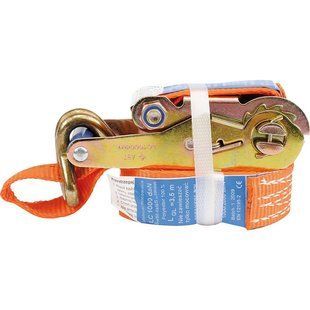 Ремінь для кріплення вантажу з тріскачкою 1000/2000 DAN 8 м Х 35 мм Vorel 82380 82380 фото