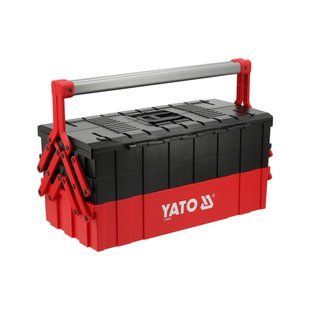Ящик для інструменту розсувний з 5 лотками пластиковий 460х 265х 208 мм Yato YT-08978 YT-08978 фото