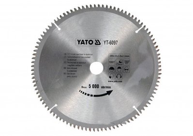 Диск пильный по алюминию YATO YT-6097 YT-6097 фото