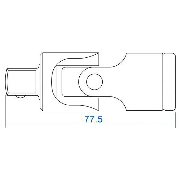 Набор с торцевыми головками 1/2" 20 предметов King Tony 4320MR 4320MR фото