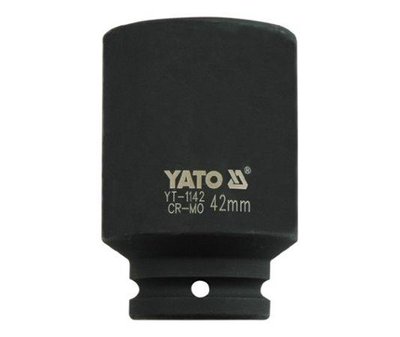 Головка торцевая ударная 3/4" 42 мм YATO YT-1142 YT-1142 фото