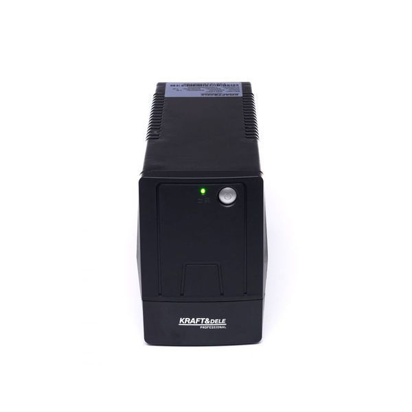 Джерело безперебійного живлення (600 Вт) UPS 1000VA LED Kraft & Dele KD1927 KD1927 фото