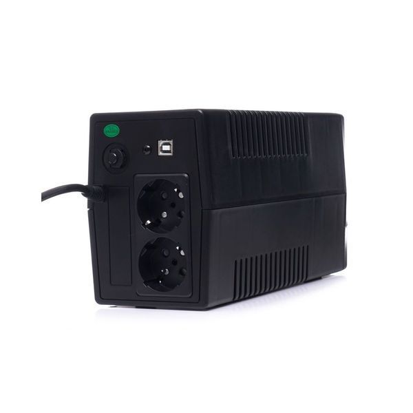 Джерело безперебійного живлення (600 Вт) UPS 1000VA LED Kraft & Dele KD1927 KD1927 фото