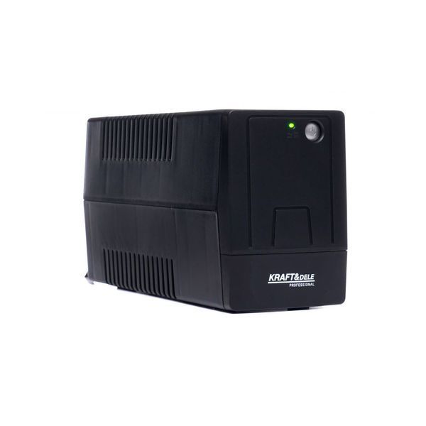 Джерело безперебійного живлення (600 Вт) UPS 1000VA LED Kraft & Dele KD1927 KD1927 фото