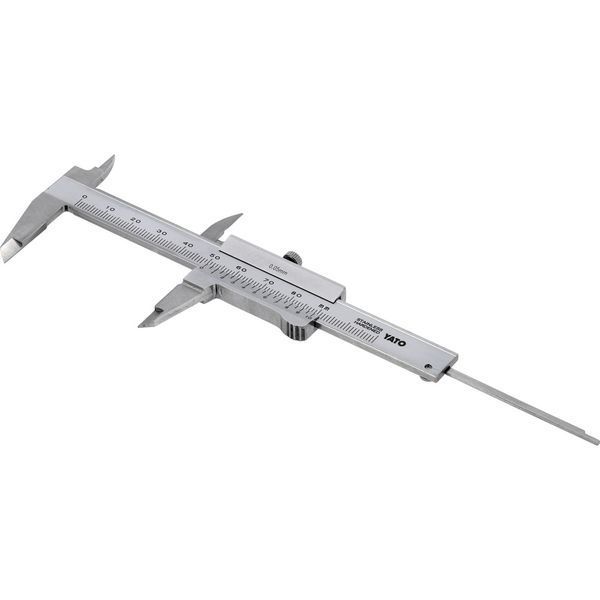 Штангенциркуль 70 мм (точність &plusmn; 0.05 мм) Yato YT-71990 YT-71990 фото