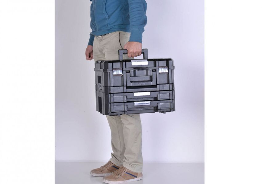 Ящик для инструмента пластиковый TSTAK COMBO 44 Х 33Х 33 см STANLEY FMST1-71981 FMST1-71981 фото