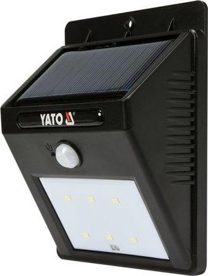 Вуличний прожектор на сонячних батареях з датчиком руху YATO YT-81856 YT-81856 фото