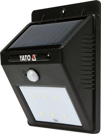 Уличный прожектор на солнечных батареях с датчиком движения YATO YT-81856 YT-81856 фото