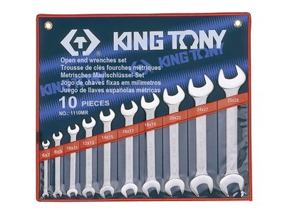 Набор ключей рожковых 10 ед. King Tony 1110MR 1110MR фото