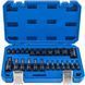 Набір торцевих головок TORX + набір біт TORX-E впресованих у головку 1/4&Prime; 3/8&Prime; 1/2&Prime; 25 ел. Vorfal V08402 V08402 фото 1