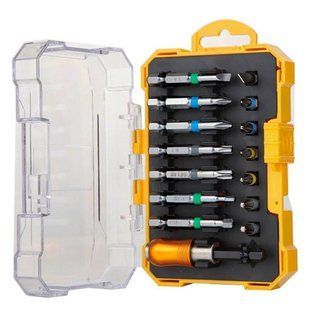 Набор насадок бит с держателем 15 эл. Kraft & Dele KD10473 KD10473 фото