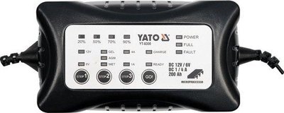 Зарядний пристрій 6/12 В YATO YT-8300 YT-8300 фото