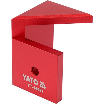 Шаблон разметочный объемно угловой со шкалой (60х45х45 мм) Yato YT-44087 YT-44087 фото