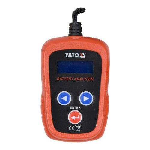 Тестер параметров аккумуляторов до 12 В с LED цифровым дисплеем YATO YT-83113 YT-83113 фото