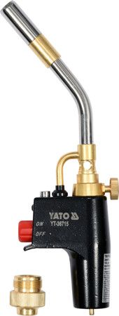 Паяльник газовий (пропан) з п'єзопідпалом YATO YT-36715 YT-36715 фото