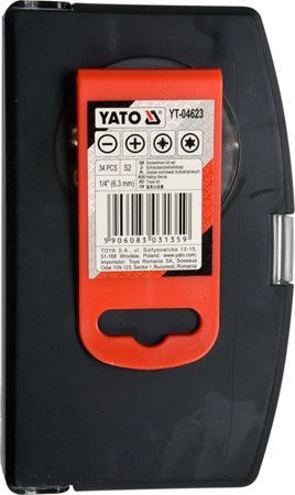 Набор бит и торцевых головок YATO YT-04623 YT-04623 фото