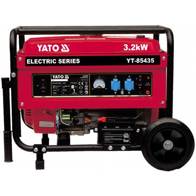 Генератор тока бензиновый P = 3.2 кВт Yato YT-85435 YT-85435 фото
