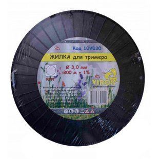 Ліска для тримера " коло" 3.0 мм X 300 м ТМ "VIROK" 10V030 10V030 фото