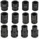 Набор ударных головок 1/2" (10&ndash;24 мм) 12 шт. в кейсе Vorfal V088132 V088132 фото 2