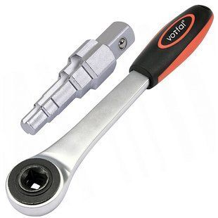 Трещотка (1/2&Prime;/30 зубов) с ключом ступенчатым Vorfal V07047 V07047 фото