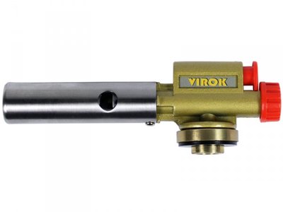 Газовая горелка с пьезозапалом и керамическим соплом 360° ТМ "VIROK" 44V168 44V168 фото