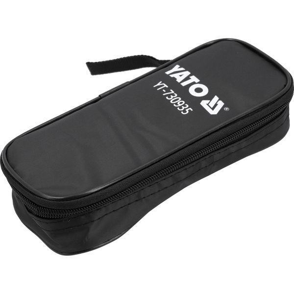 Мультиметр-клещи TRUE RMS электр. параметров AC- 0-600 А/ 0-600 V AC/DC отображ. 3999 Yato YT-730935 YT-730935 фото