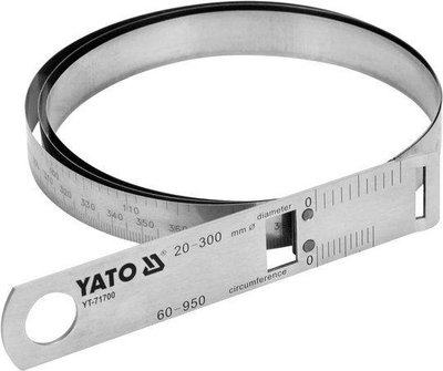 Циркометр для измерения длины окружности и диаметра YATO YT-71700 YT-71700 фото