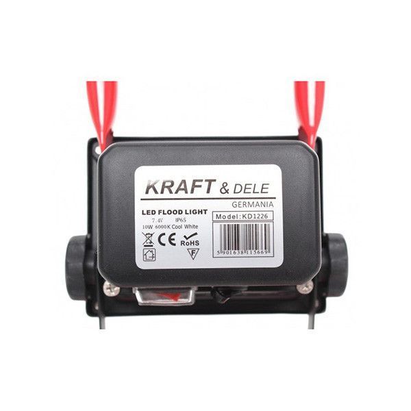 Светильник прожектор галогенный Led 20W теплый (1800-2000 Lm) Kraft & Dele KD1229 KD1229 фото