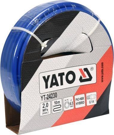 Шланг пневматически гибридный 6.5 мм X 10 м 1/4" YATO YT-24230 YT-24230 фото