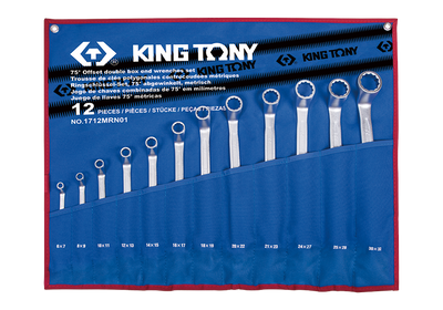 Набор накидных ключей (6~32 мм) 12 предметов King Tony 1712MRN01 1712MRN01 фото